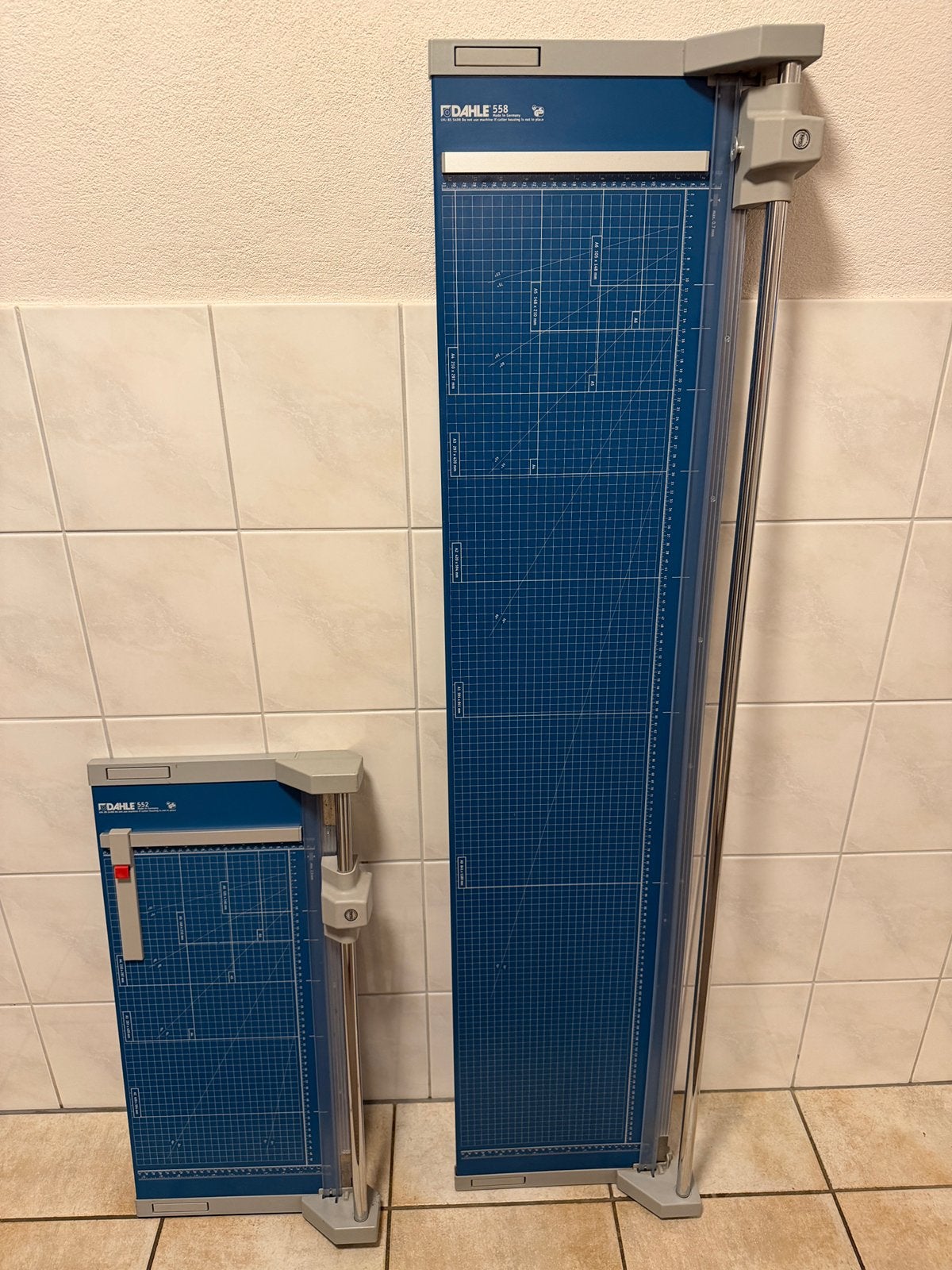 2 x Rolmessen Dahl 558 en de Dahl 552, Ophalen, Zo goed als nieuw