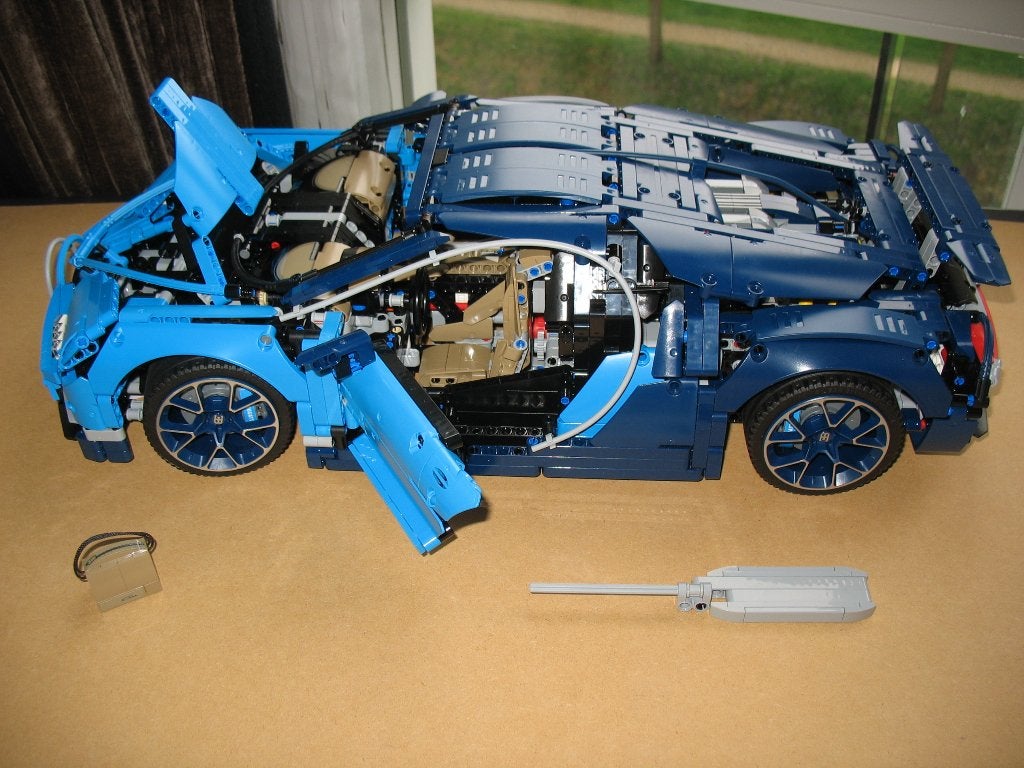 Bugatti Chiron, Kinderen en Baby's, Speelgoed | Duplo en Lego, Zo goed als nieuw, Ophalen