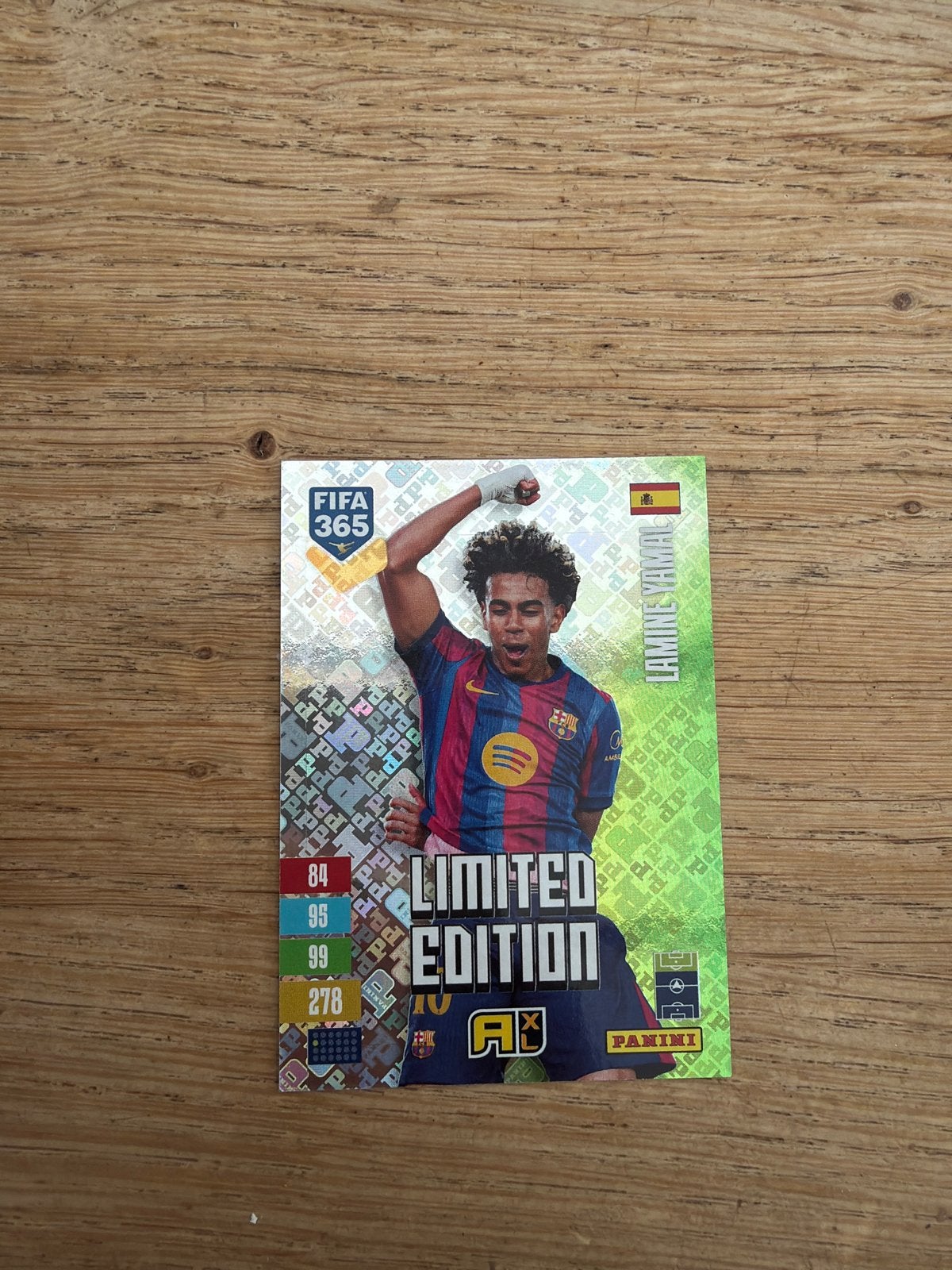 FIFA 365 Limited Edition Lamine Yamal Spelerskaart, Ophalen of Verzenden, Zo goed als nieuw, Buitenlandse clubs, Spelerskaart
