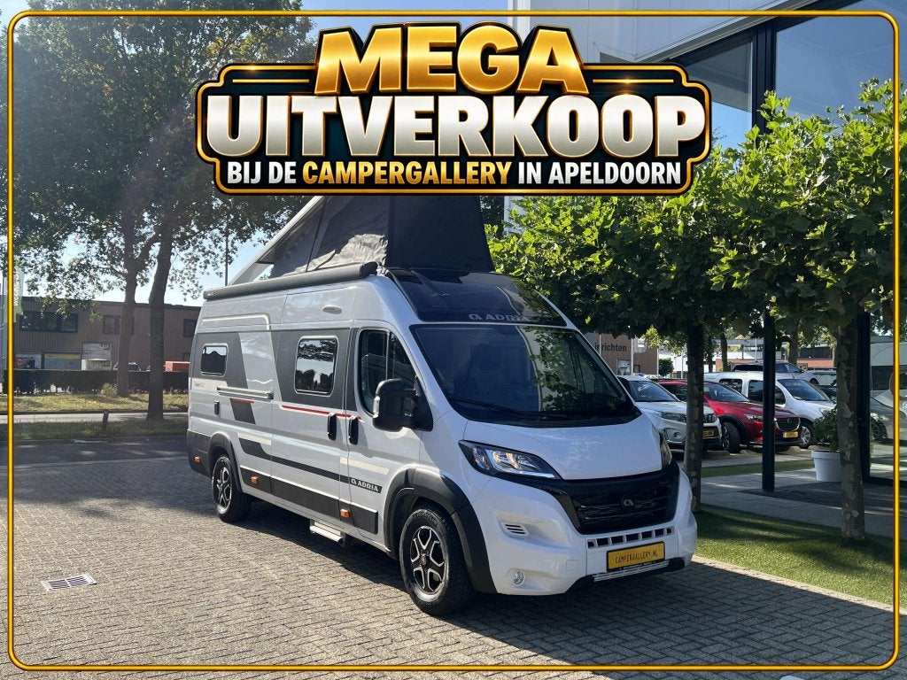 Adria Twin 640 SLB SPORTS ENKELE BEDDEN+HEFBED 9-T AUTOMAAT, Caravans en Kamperen, Automaat, Fiat, Tot en met 2, 6 tot 7 meter