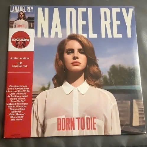 Lana Del Rey BORN TO DIE rood vinyl USA exclusive NIEUW, LP, Pop, Ophalen of Verzenden, 12 inch