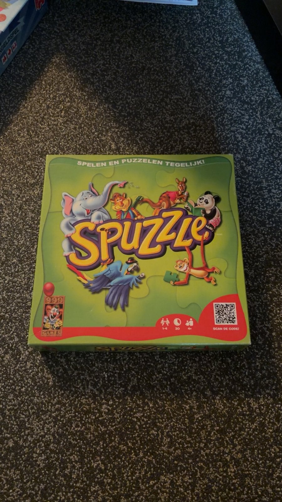 Spuzzle, Drie of vier spelers, Ophalen of Verzenden