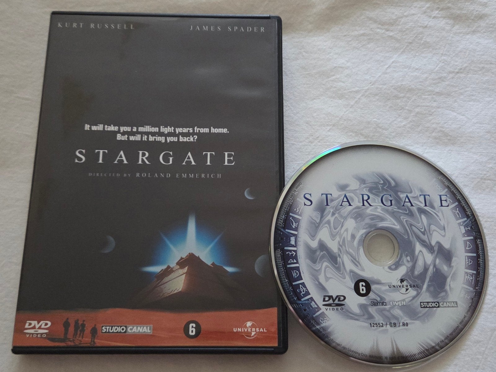 Stargate Dvd SciFi, Alle leeftijden, Ophalen of Verzenden, Zo goed als nieuw