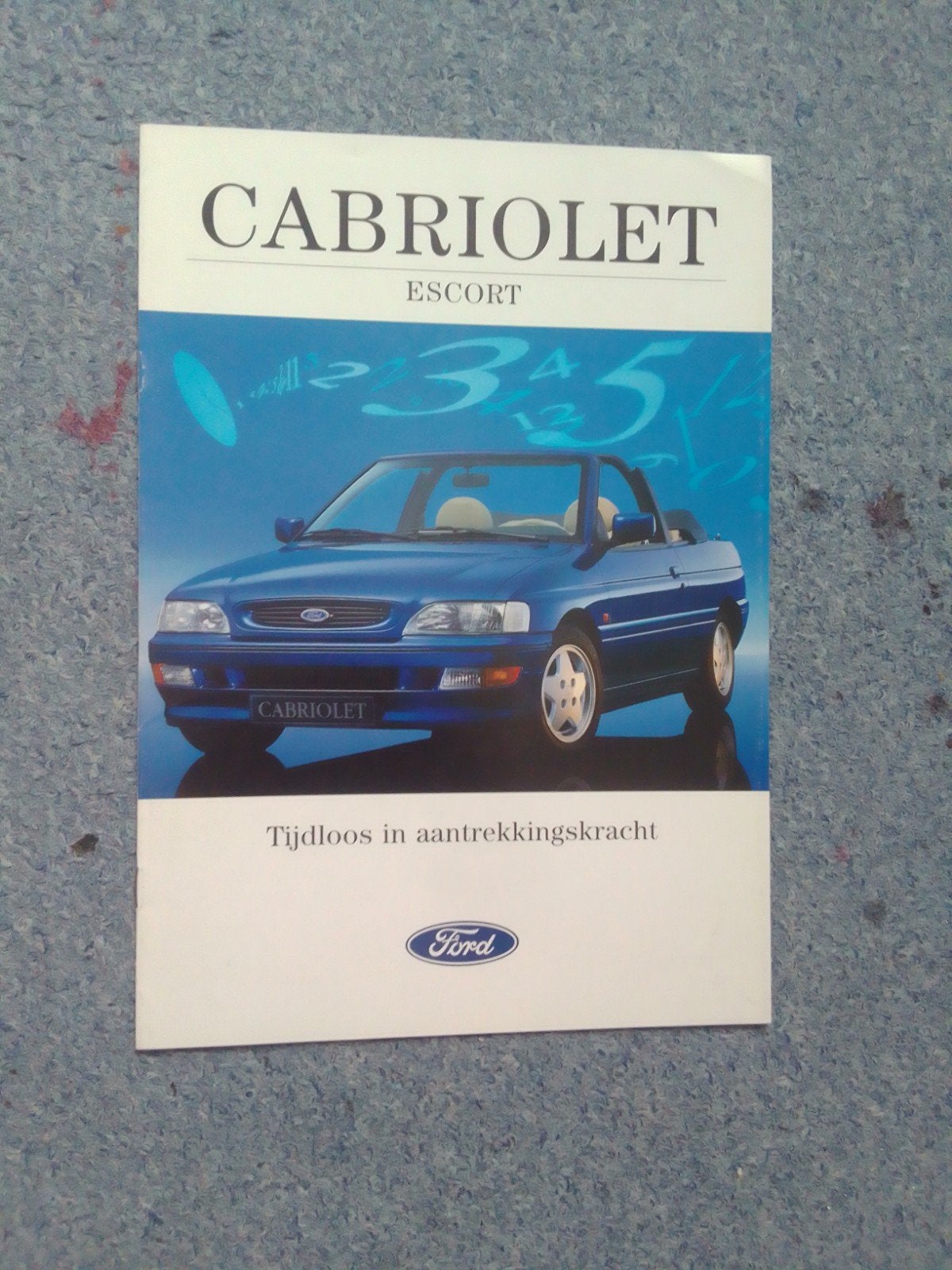 Ford Escort cabriolet, Ophalen of Verzenden, Zo goed als nieuw, Ford