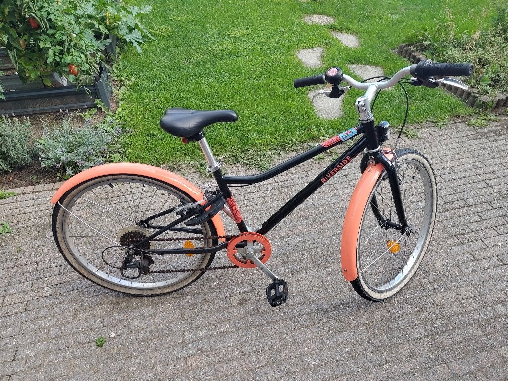 Riverside 500 kinderfiets 24 inch, Ophalen, 20 inch of meer, Velgrem, Zo goed als nieuw