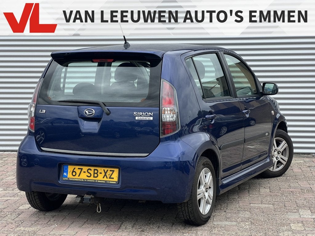 Daihatsu Sirion 2 1.3-16V Comfort | Nieuw Binnen | Airco | R, Auto's, Daihatsu, Voorwielaandrijving, Stof, Zwart, 4 cilinders