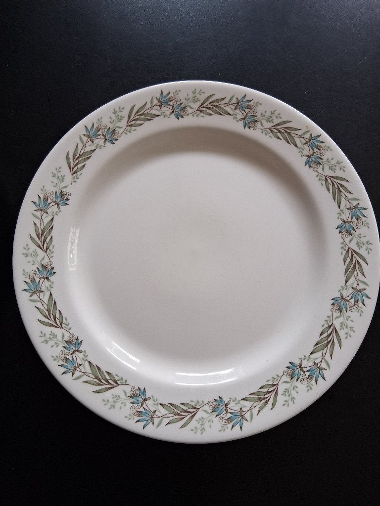 Wedgwood Royal Tuscan Fresco Blue dinerborden *eureka*, Ophalen of Verzenden