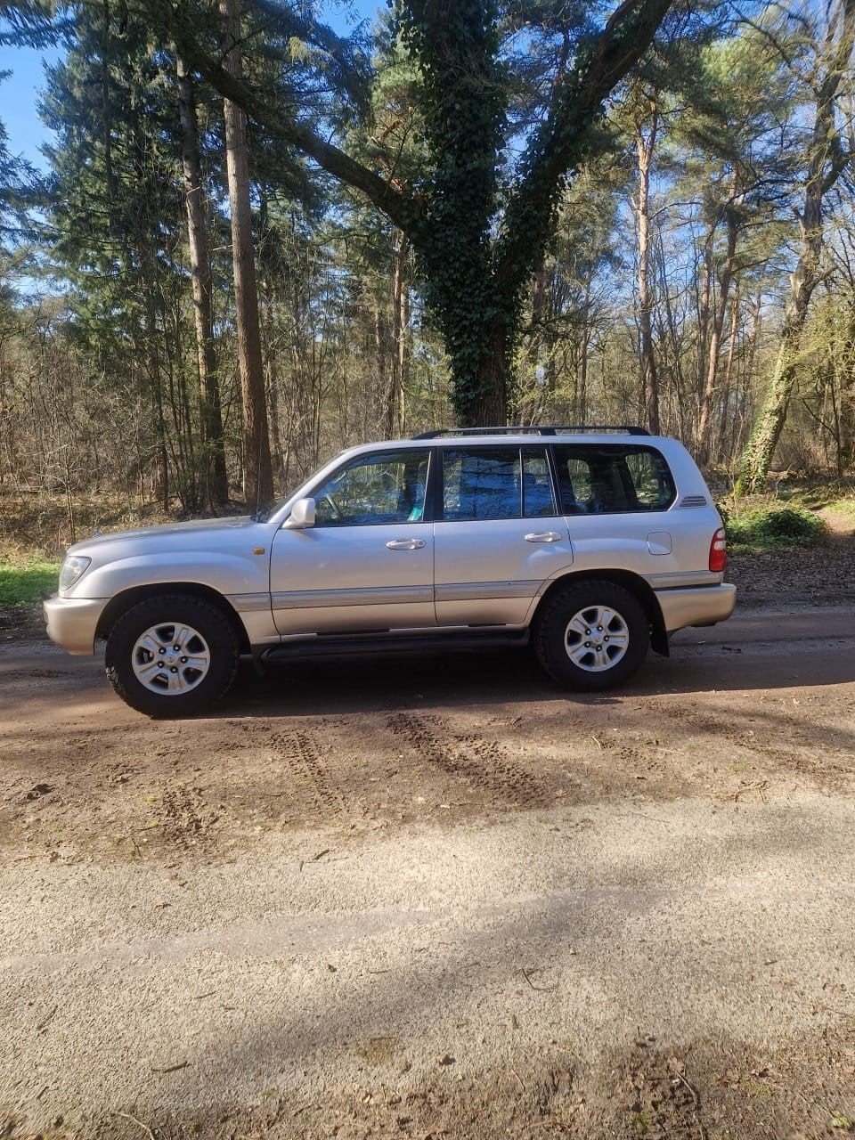 Toyota Landcruiser 4.2 TD AUT 2004 Grijs, Auto's, Toyota, Bedrijf, Landcruiser, Diesel, G, SUV of Terreinwagen, Automaat, Geïmporteerd