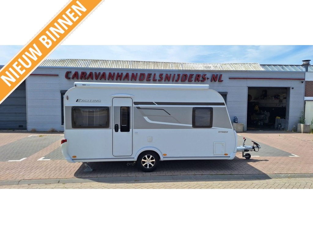 Eriba Exciting 445 Eriba Exciting 445 bj2020, Rondzit, Schokbreker, Bedrijf, Overige typen