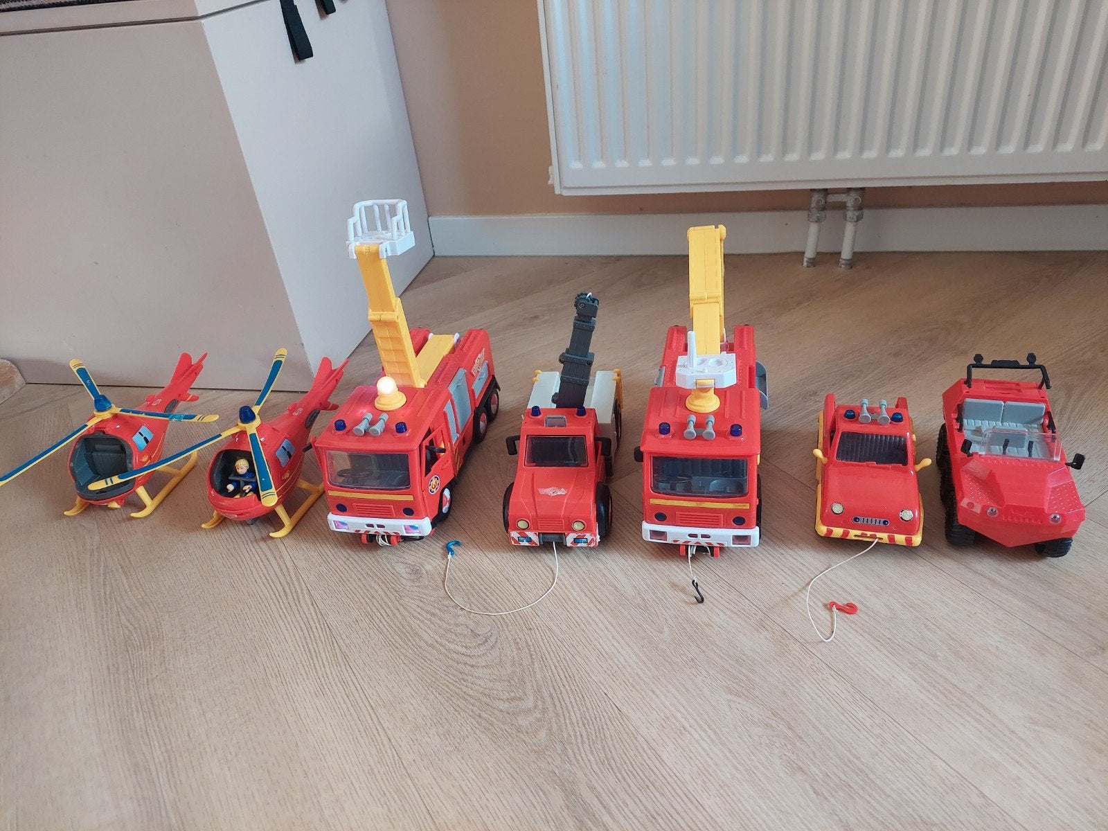 Uitgebreide Brandweerman Sam set, Ophalen of Verzenden, Gebruikt