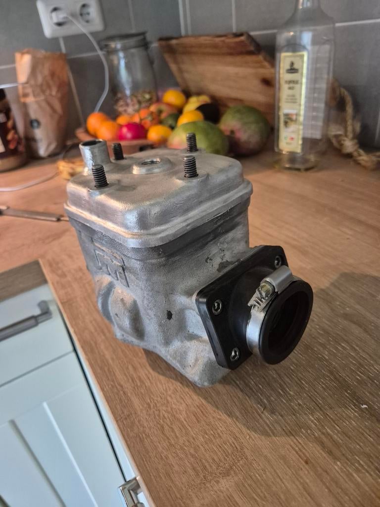 Tm 125cc zeldzame zuiger/membraam gestuurde cilinder, Ophalen of Verzenden