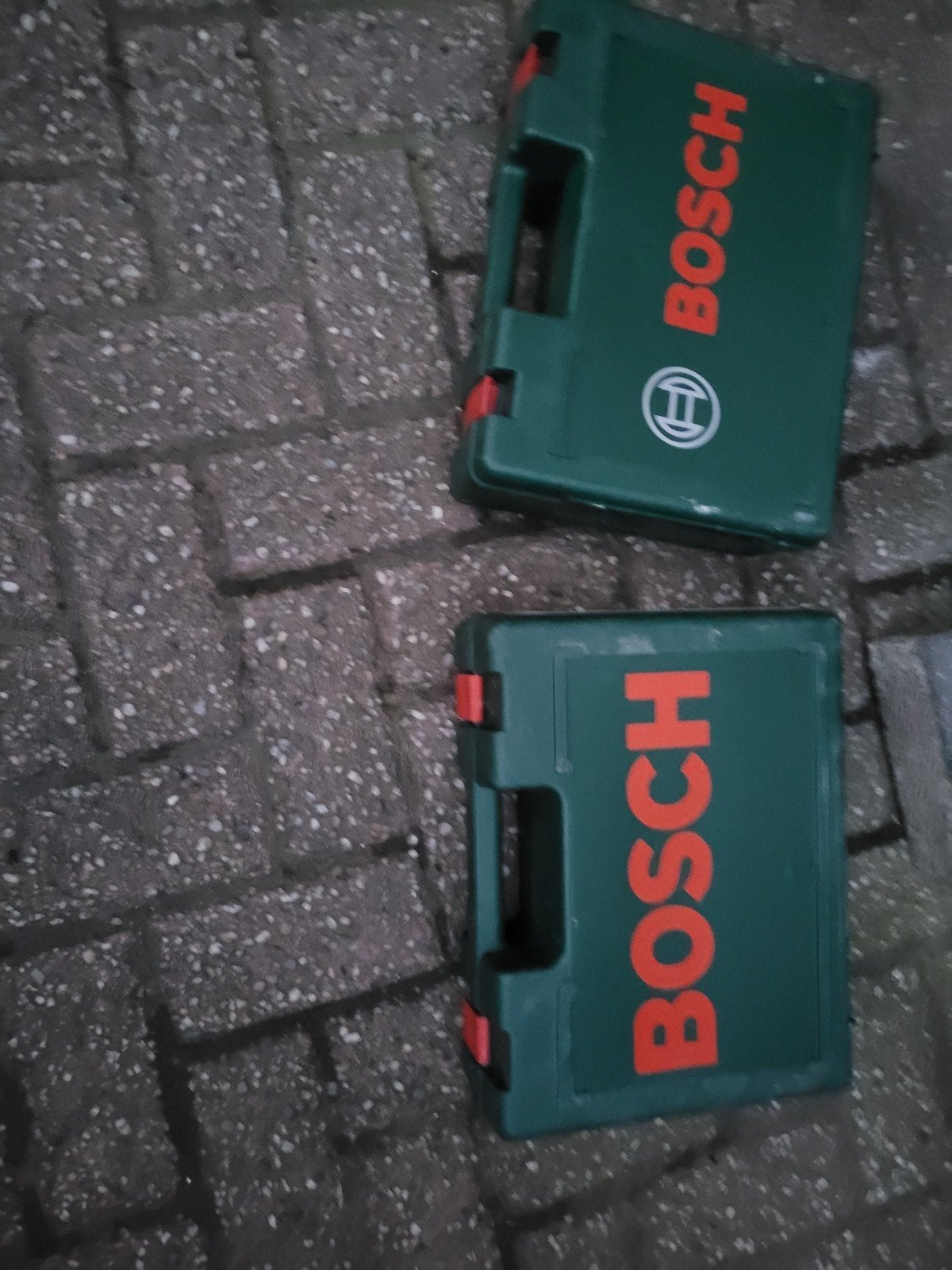 2 stuks Bosch koffers, Doe-het-zelf en Verbouw, Gereedschap | Machine-onderdelen en Toebehoren, Ophalen