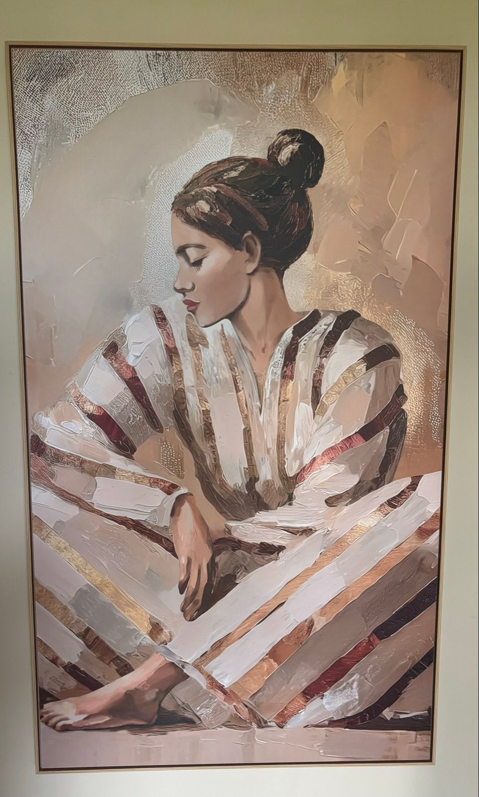 Modern schilderij Reinders 70x118cm, Ophalen