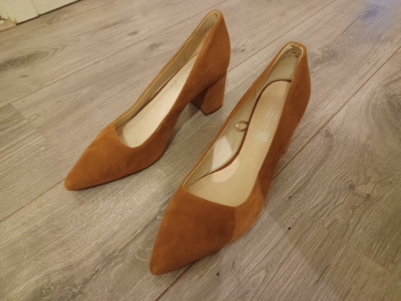 Damesschoenen 5th Avenue mt 39 Nieuwe Lichtbruin Elegant, Bruin, Nieuw, Ophalen of Verzenden, 5th Avenue