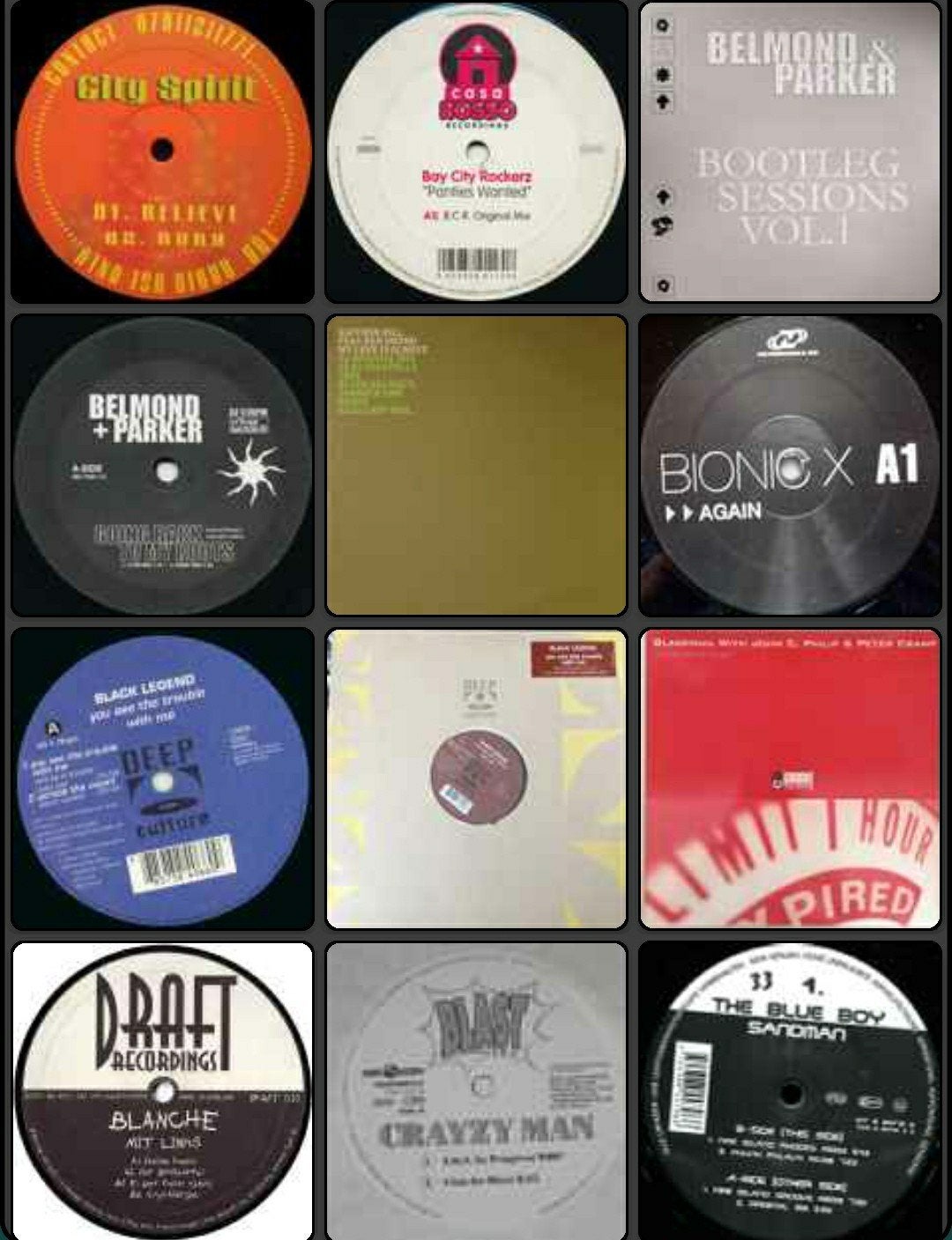 Bundel vinylplaten, overwegend house, Ophalen of Verzenden, Gebruikt, 12 inch