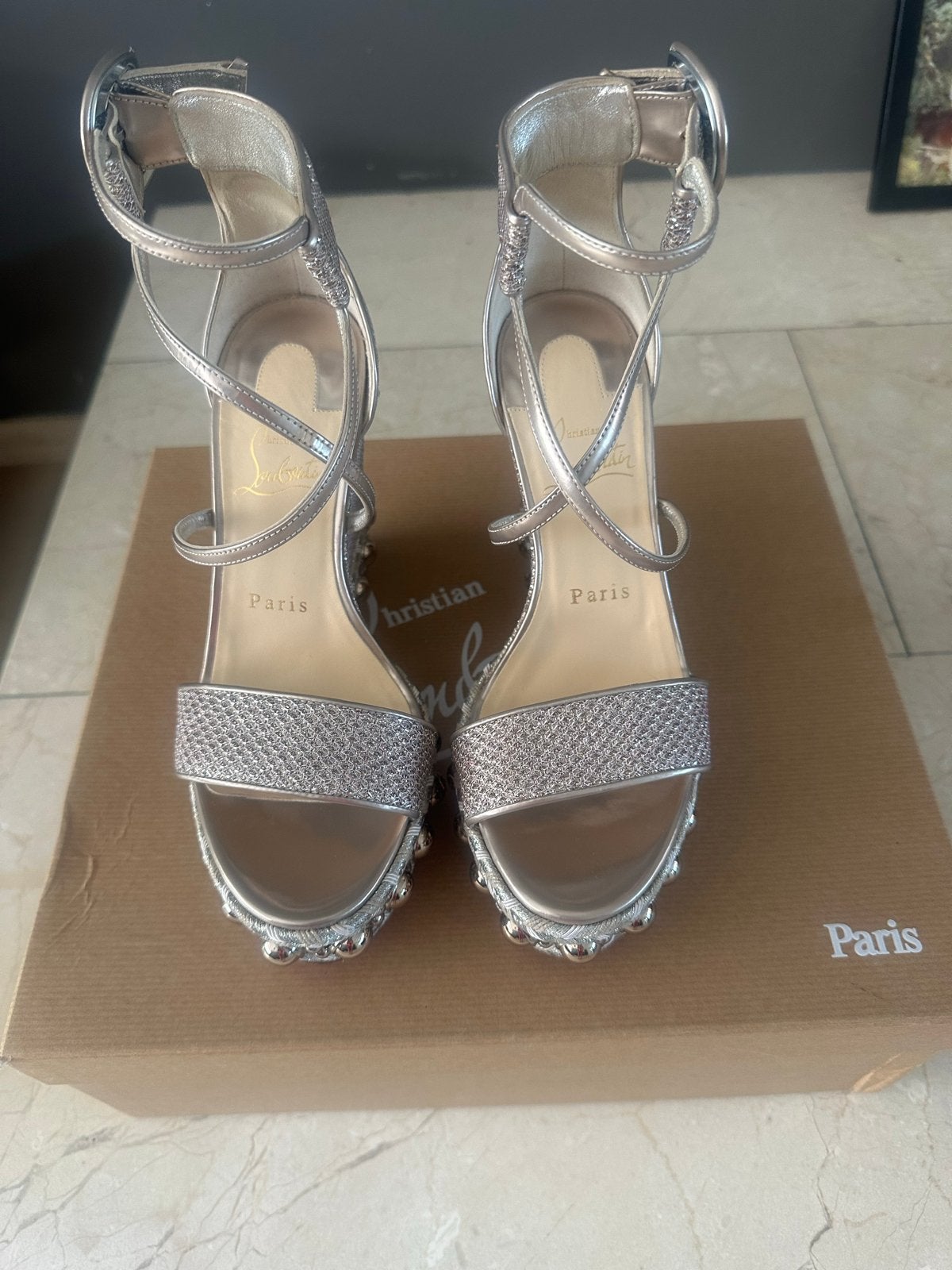 Nieuwe Christian Louboutin Sleehakken Maat 36, Ophalen of Verzenden, Nieuw, Overige kleuren, Schoenen met hoge hakken