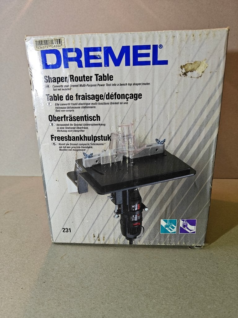 Dremel 231 Shaper Router Table – Nieuw in doos, Dremel, Nieuw, Ophalen of Verzenden, Bovenfrees