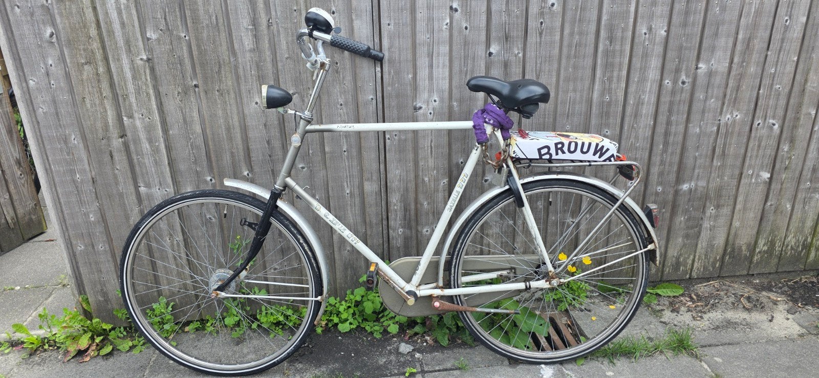 Gazelle herenfiets - kroegfiets, Fietsen en Brommers, Fietsen | Heren | Herenfietsen, Ophalen, Gebruikt, Velgrem, 57 tot 61 cm