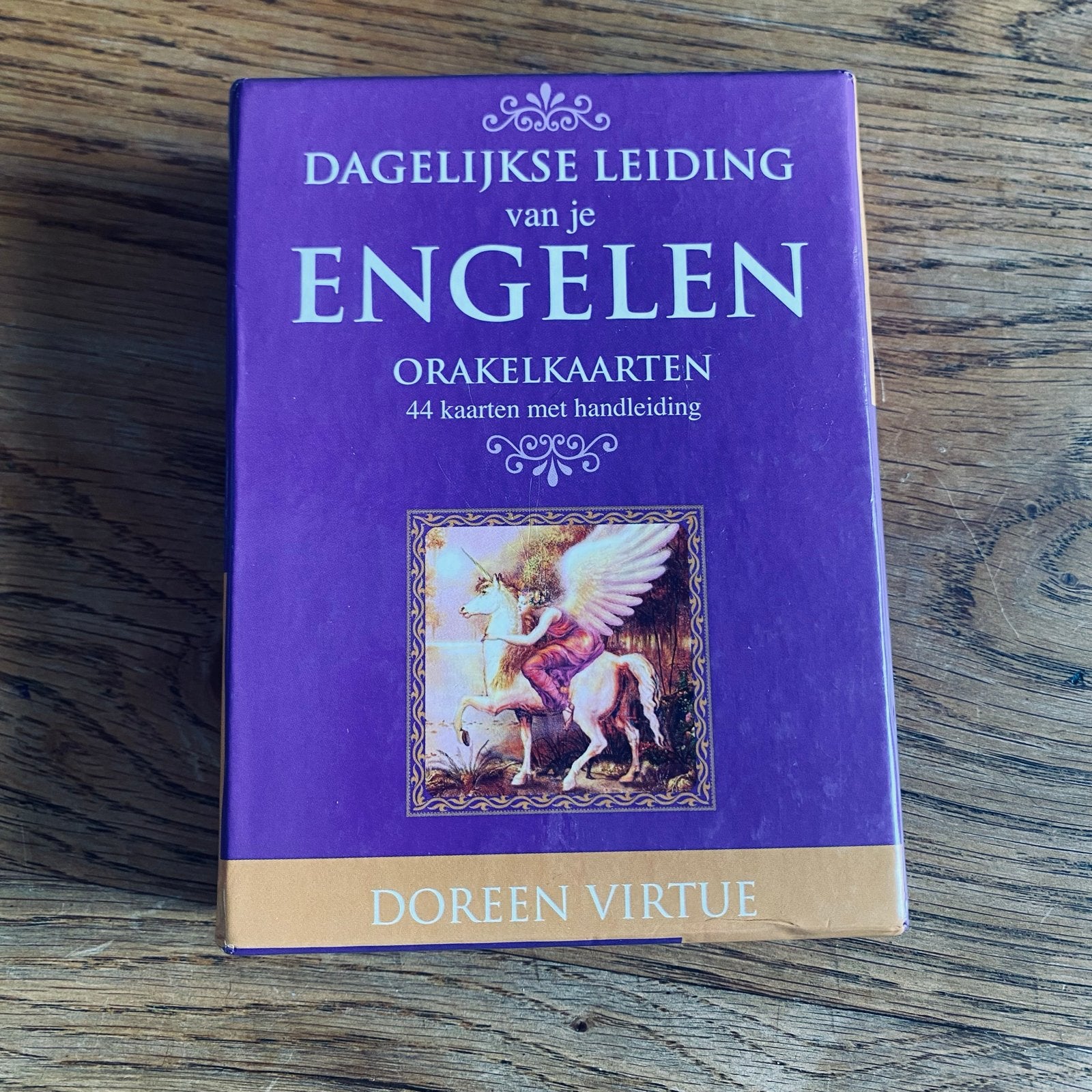 Doreen Virtue: Dagelijkse Leiding van je Engelen Orakelkaart, Boeken, Esoterie en Spiritualiteit, Ophalen of Verzenden, Zo goed als nieuw