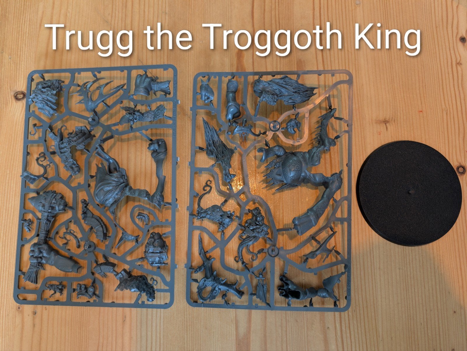 Warhammer Gloomspite Gitz Trugg the Troggoth King, Hobby en Vrije tijd, Wargaming, Ophalen of Verzenden, Nieuw, Warhammer