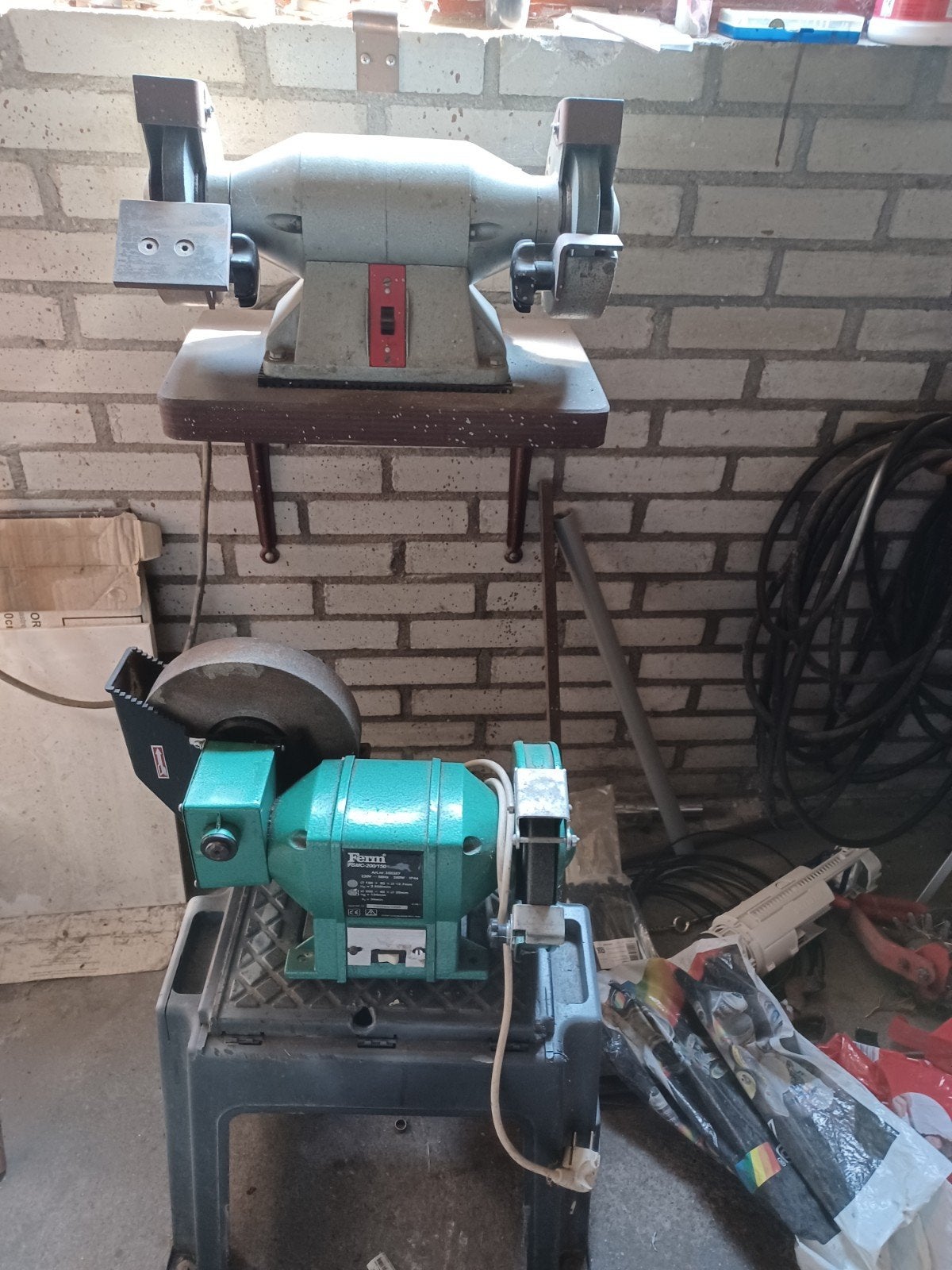 slijmachines, Ophalen, Elektromotor