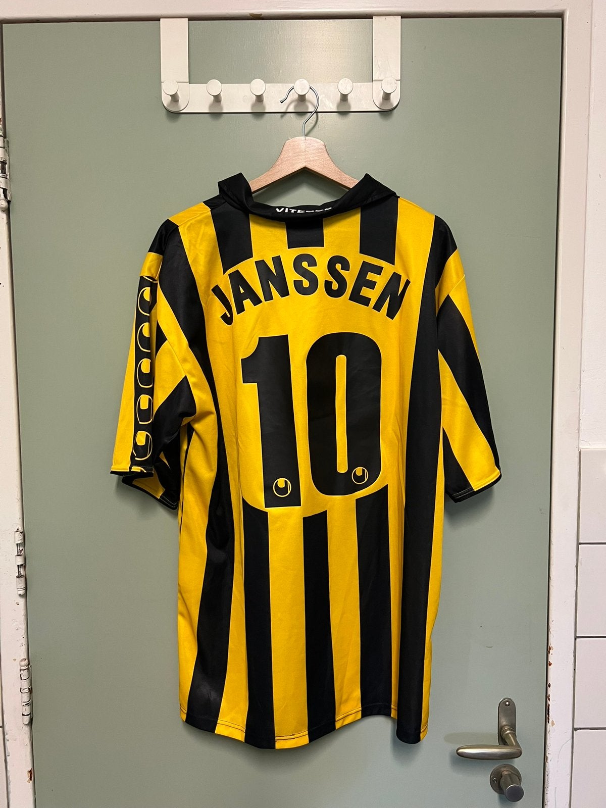 Vitesse shirt Theo Janssen Hubo maat XL, Ophalen of Verzenden, Zo goed als nieuw, Vitesse, Shirt
