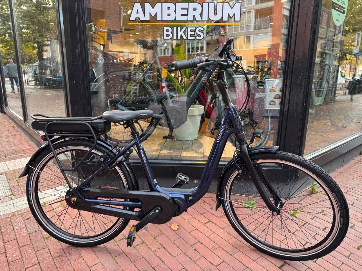 GAZELLE Ami C7 HMS Dames Midnight Blue Glans 44cm, Ophalen, Gebruikt, -, -