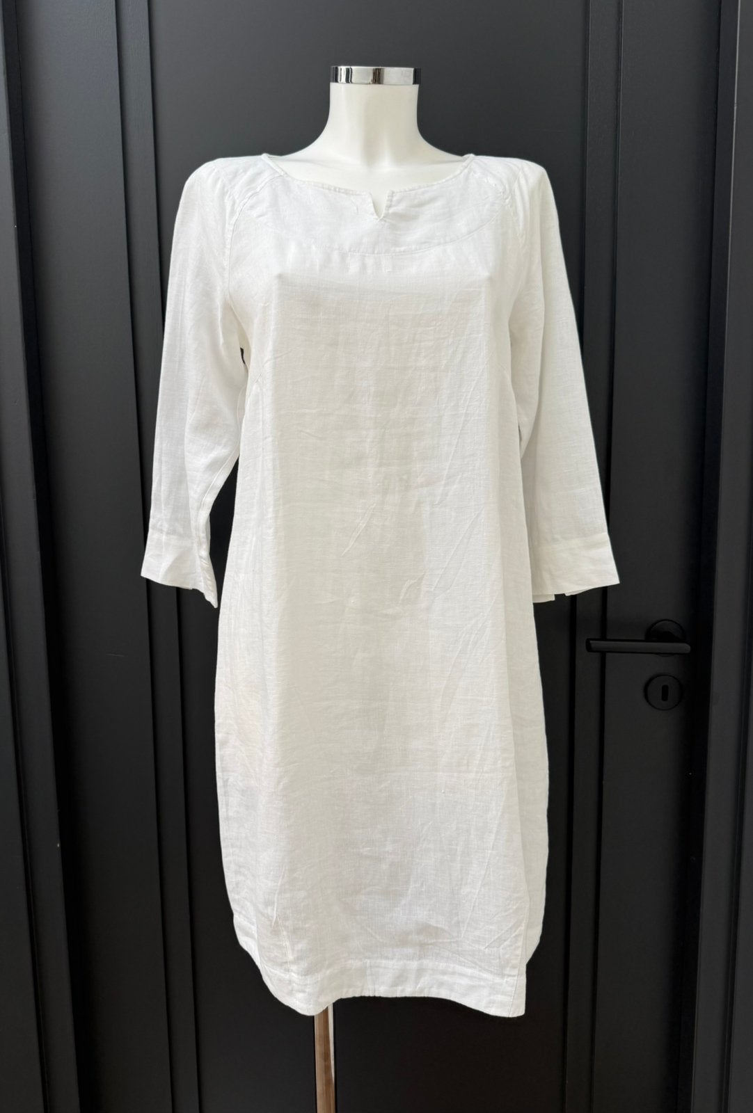 Bitte Kai Rand witte 100% linnen jurk maat M, Kleding | Dames, Jurken, Ophalen of Verzenden, Nieuw, Maat 38/40 (M), Wit