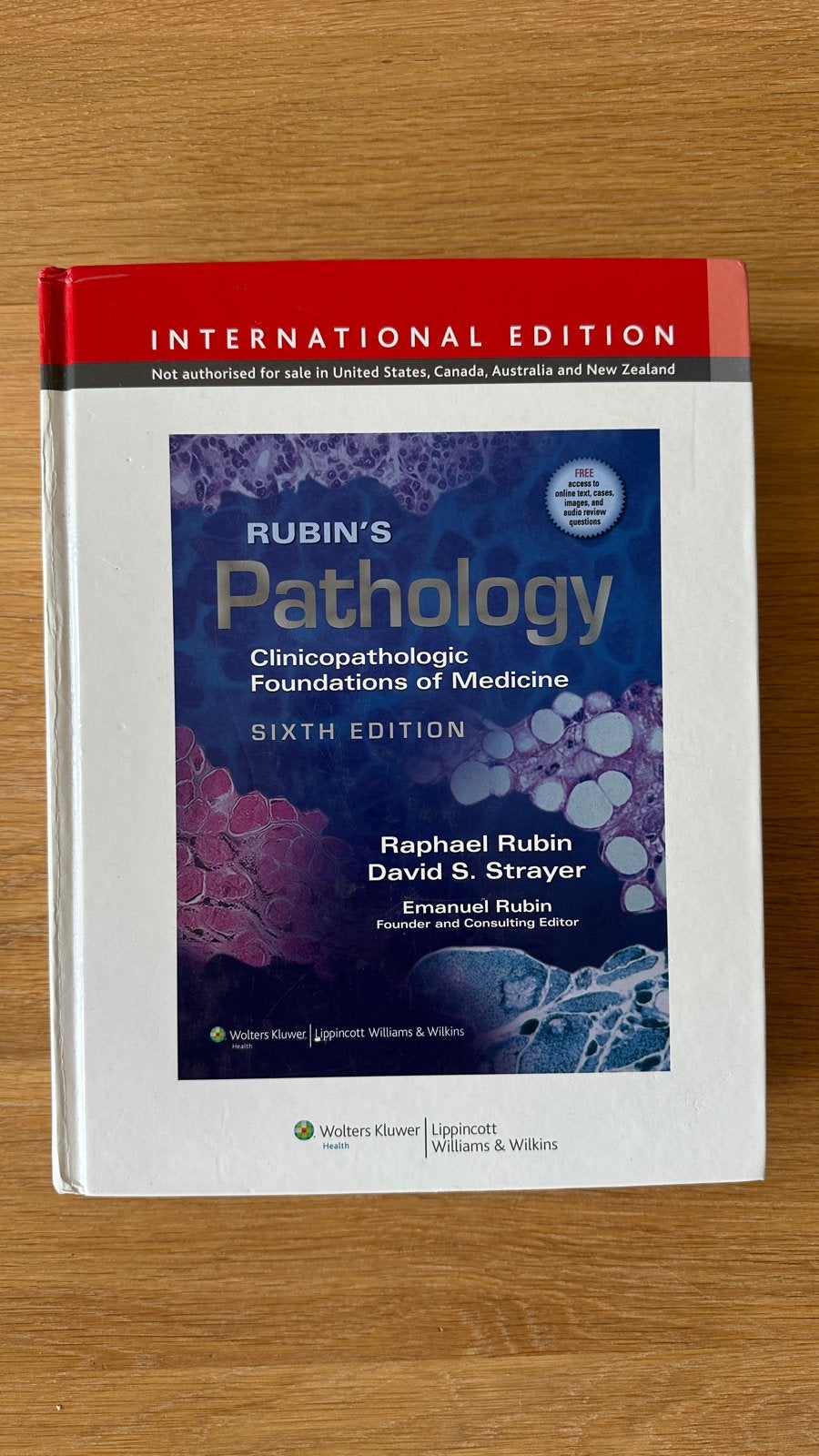 Rubin's Pathology: Clinocopathologic Foundations of Medicin, Ophalen of Verzenden, Beta, Gelezen, WO