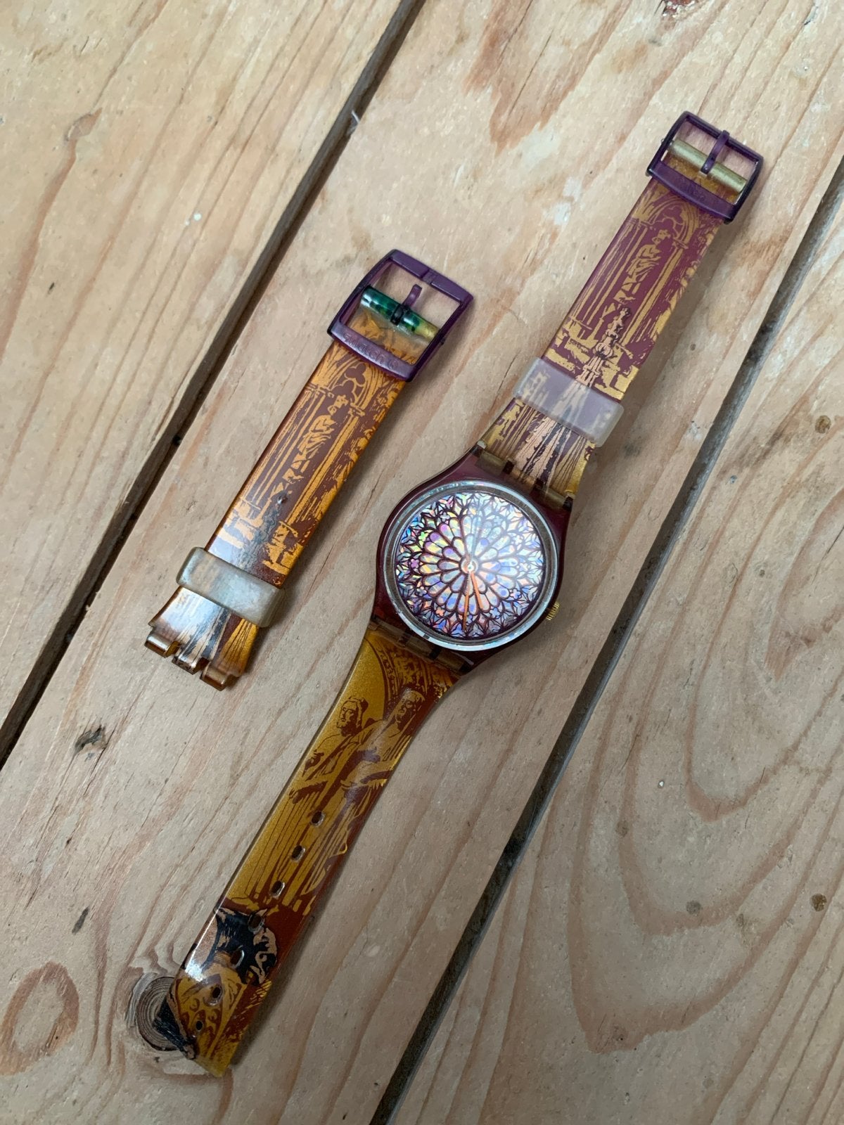 Swatch Quasimodo, Kunststof, Gebruikt, Polshorloge, Swatch