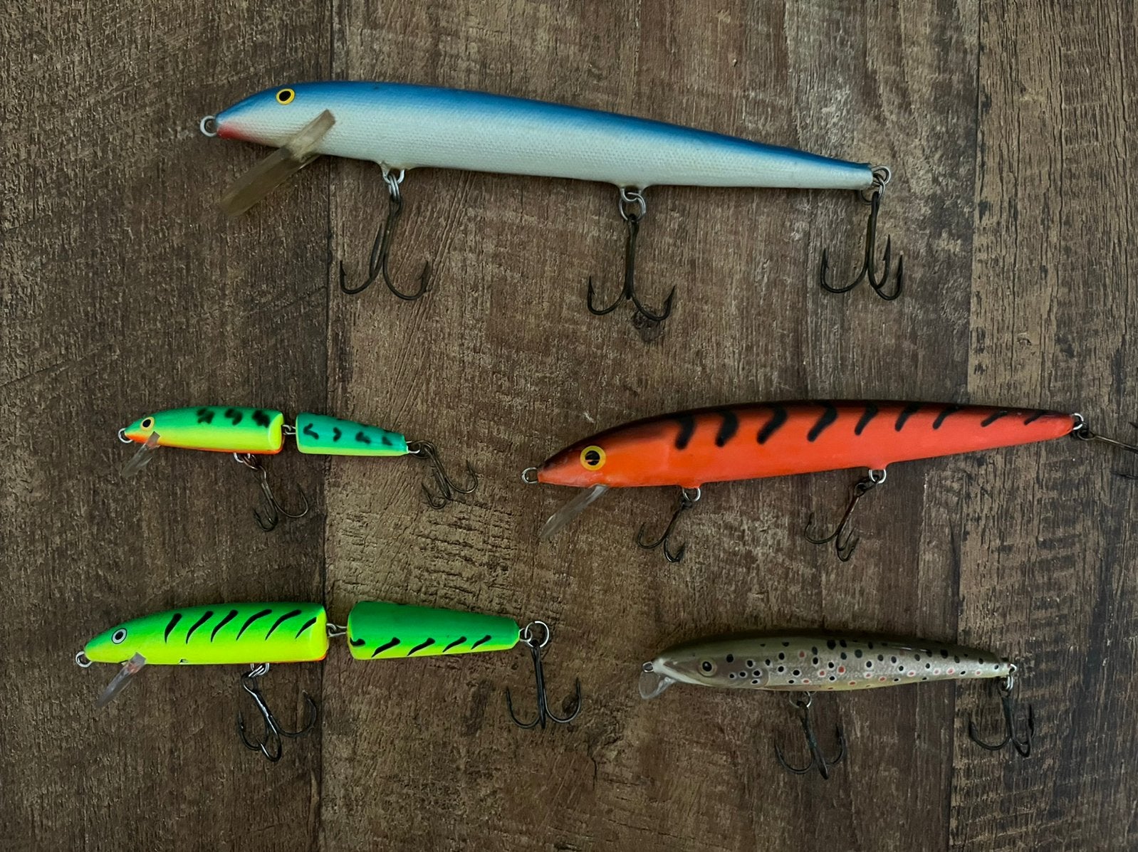 5 x Rapala, Ophalen of Verzenden