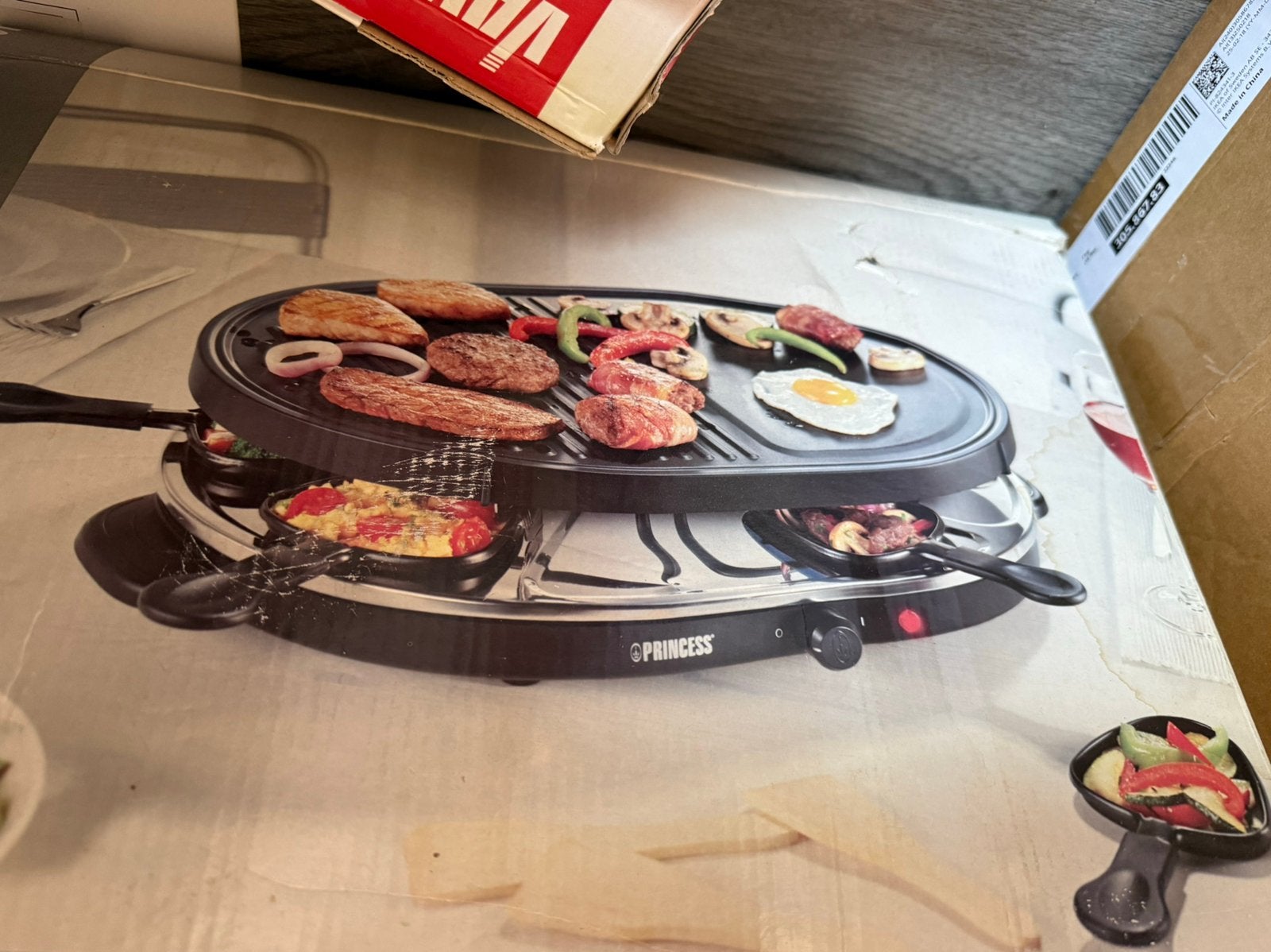 Zo goed als nieuw,, Witgoed en Apparatuur, Contactgrills, Ophalen of Verzenden, Zo goed als nieuw