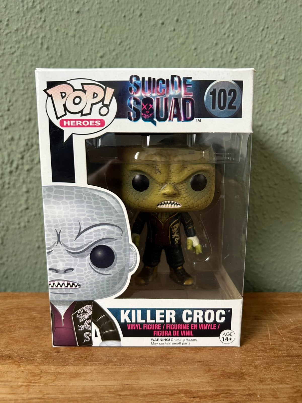 Funko Pop! Suicide Squad Killer Croc #102, Ophalen of Verzenden, Zo goed als nieuw