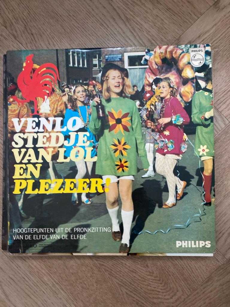 Venlo Stedje van Lol en Plezeer - LP Philips, Ophalen of Verzenden, 1970 - 1979, Gebruikt, 12 inch