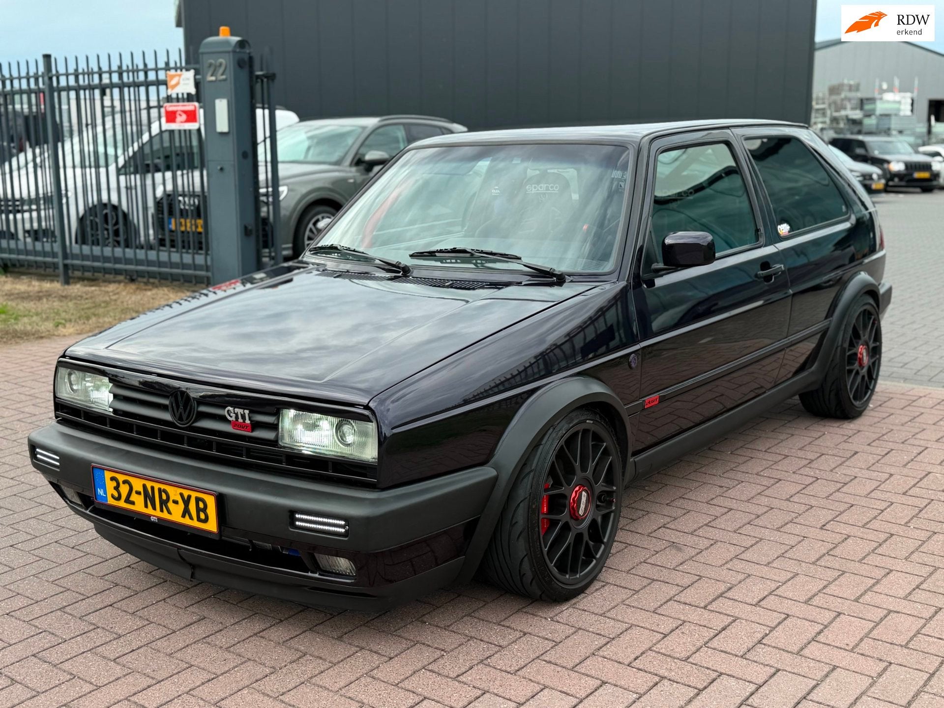 Volkswagen Golf 1.8 20VT Fire & Ice 260PK Gerestaureerd! Uni, Voorwielaandrijving, Stof, Zwart, 150 pk