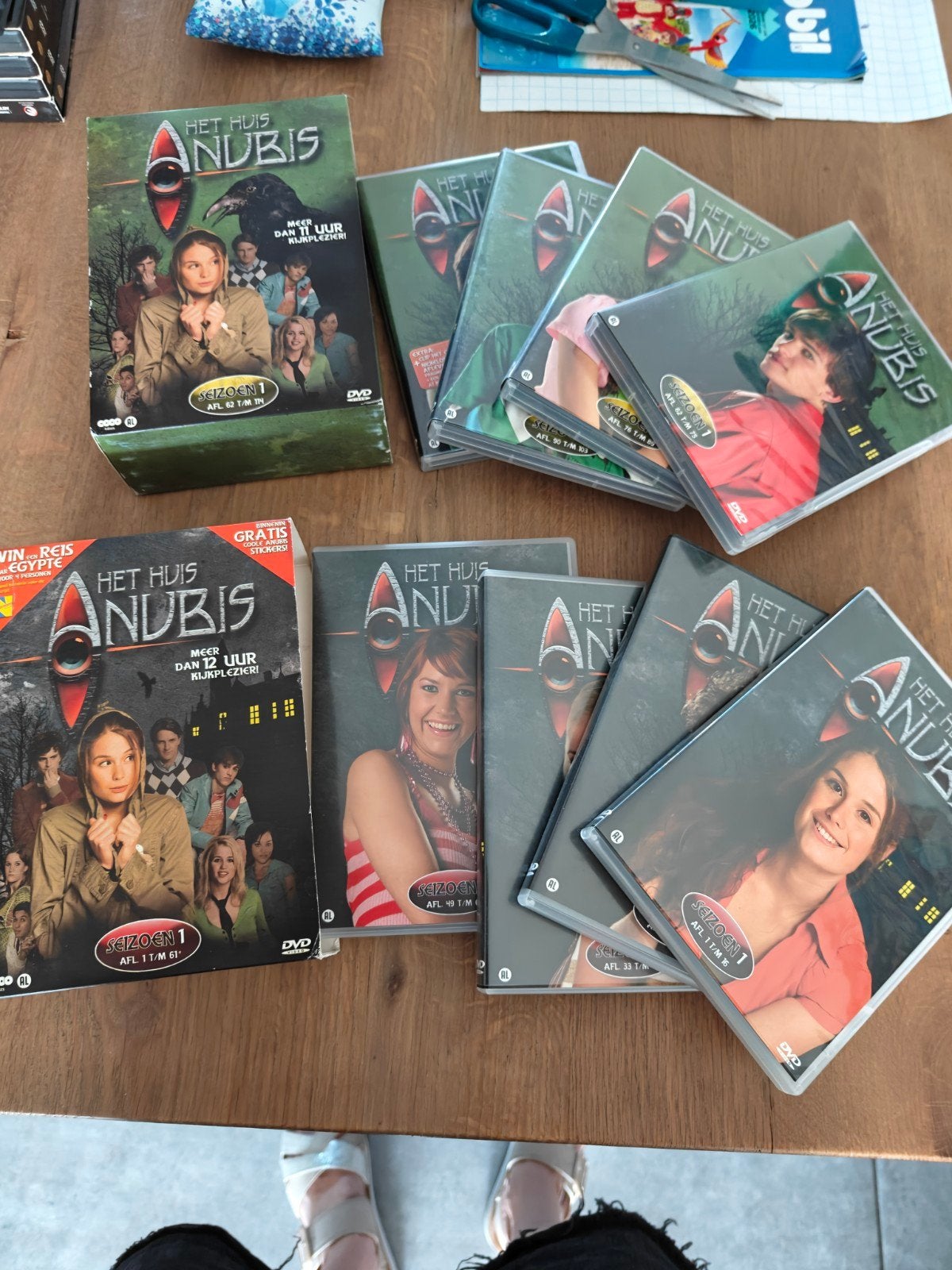 Het Huis Anubis - Seizoen 1 DVD Box (Diverse delen), Seizoen 1, Verzenden, Alle leeftijden, Zo goed als nieuw