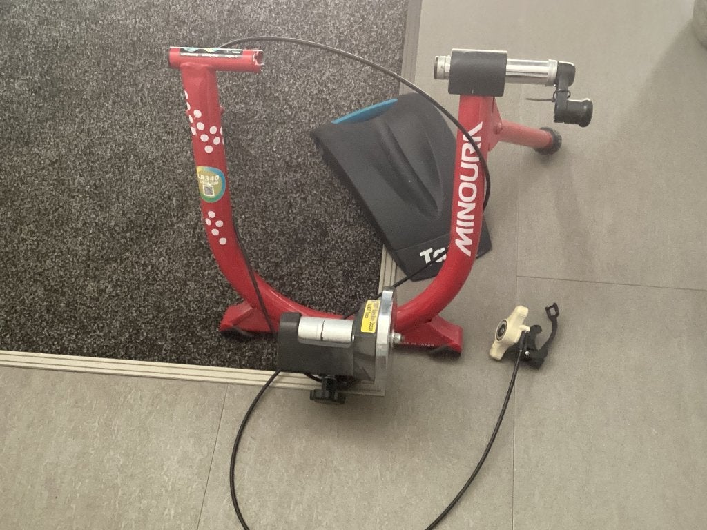 Minoura Fiets trainer, Minder dan 10 versnellingen, Gebruikt, Aluminium, Ophalen