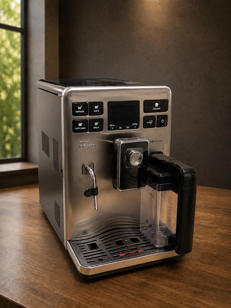 Philips Seaco volautomatische machine - Zo goed als nieuw, Ophalen, Zo goed als nieuw, Combi, Afneembaar waterreservoir