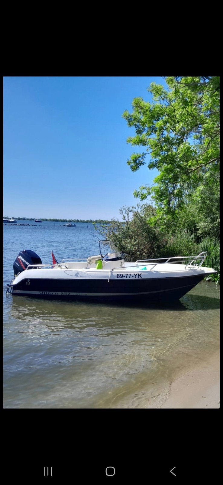 Uttern S52 met Mercury 75pk buitenboordmotor, Watersport en Boten, Motorboten en Motorjachten, Overige merken, Buitenboordmotor