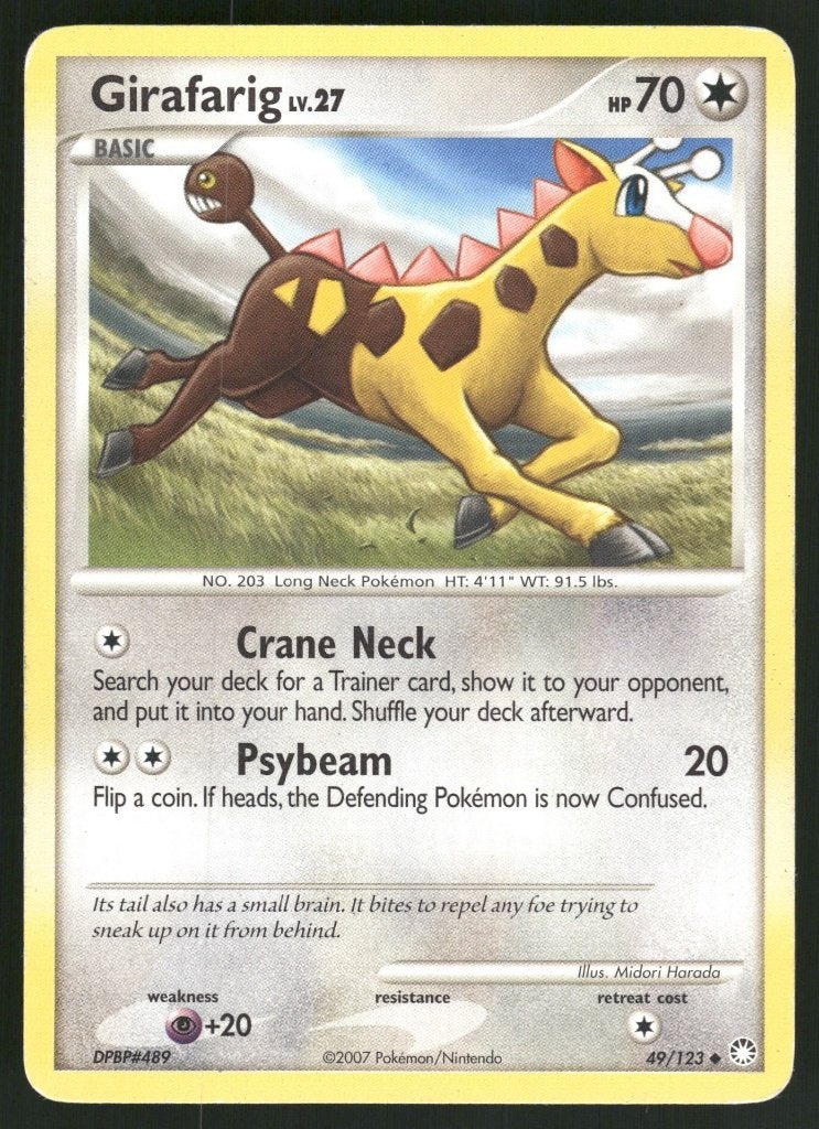 Girafarig 49/123 - Mysterious Treasures (Good), Verzenden, Gebruikt
