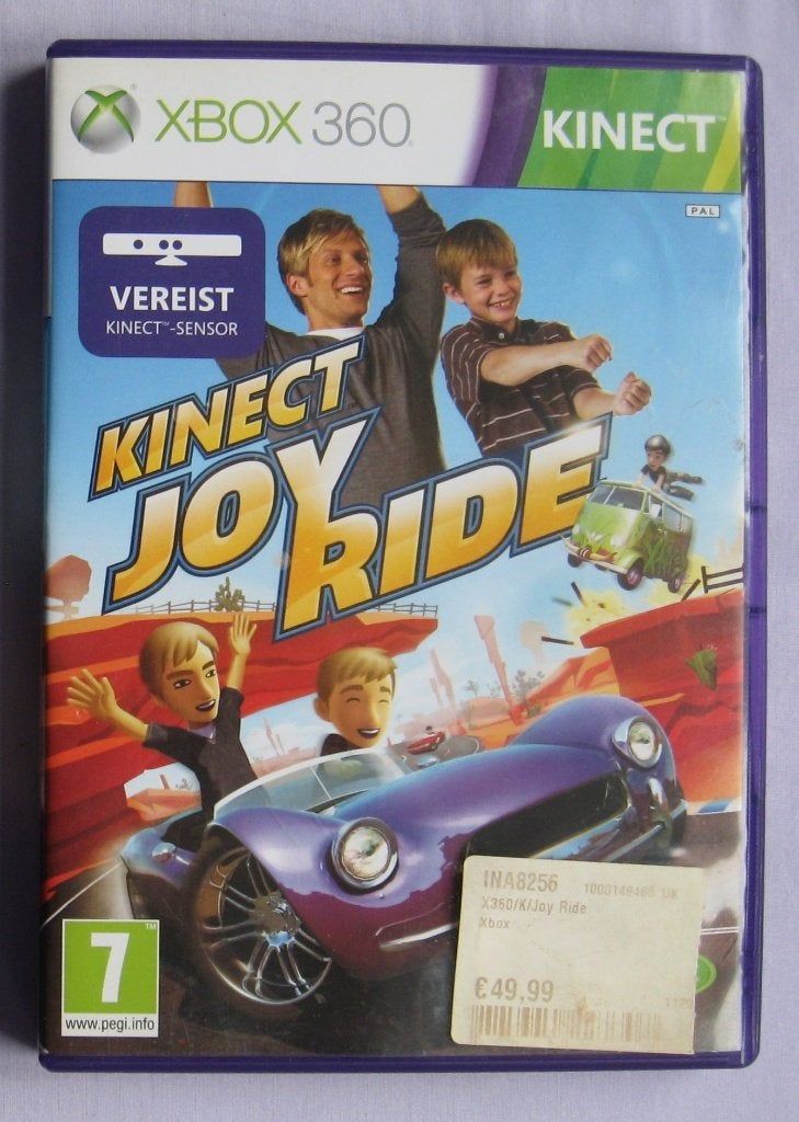 Kinect JoyRide (evt. + Kinect Adventures !), 1 speler, Nieuw, Ophalen of Verzenden, Vanaf 3 jaar