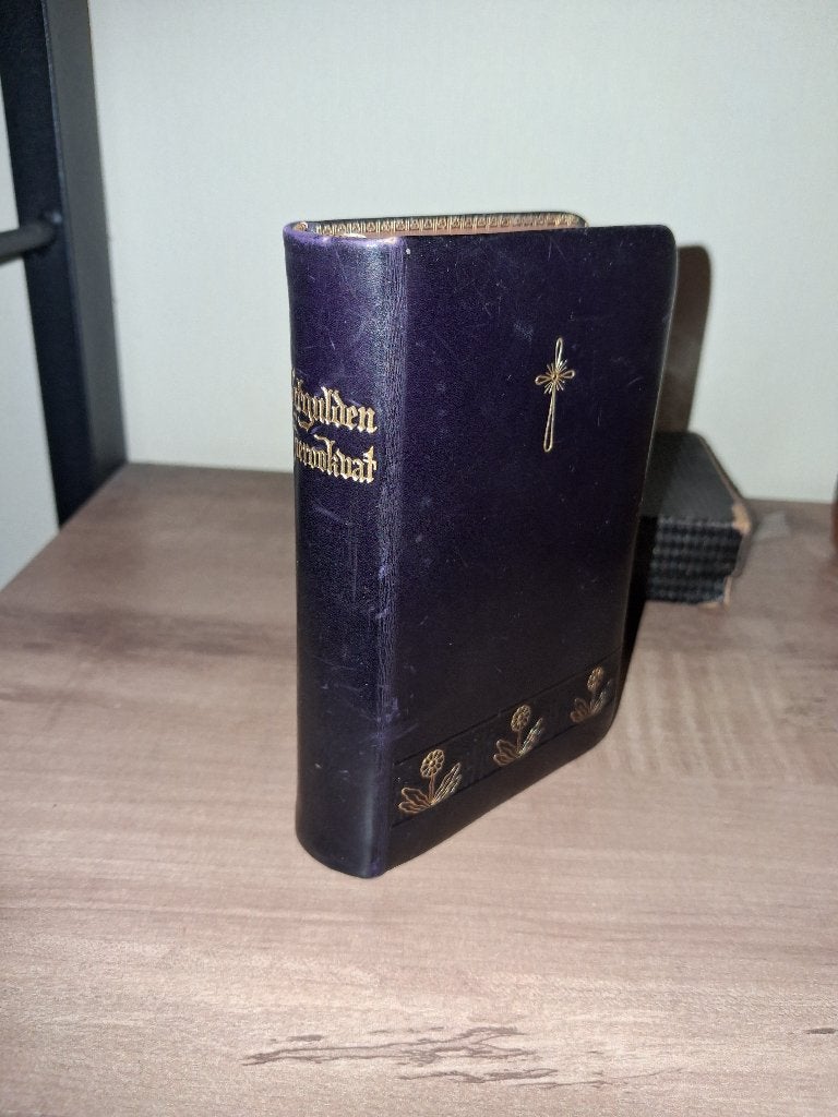 Het Gulden Wierookvat ca. 1904 – leren band/originele doos, Antiek en Kunst, Ophalen of Verzenden