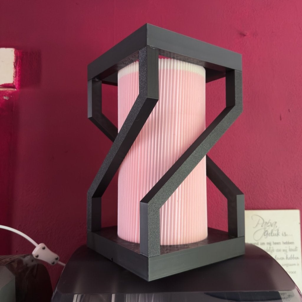 Unieke Design Lamp  – Modern & Duurzaam (34 cm), Met schakelaar, Nieuw, Sfeerlamp, 34 cm