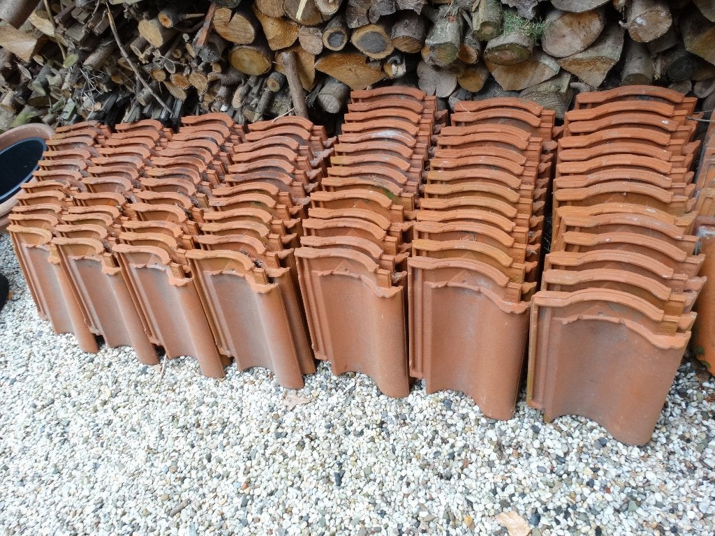 OHV dakpannen rood 89st /6,5m2. Als nieuw., Doe-het-zelf en Verbouw, Dakpannen en Dakbedekking, Ophalen, Steen of Klei, Nieuw