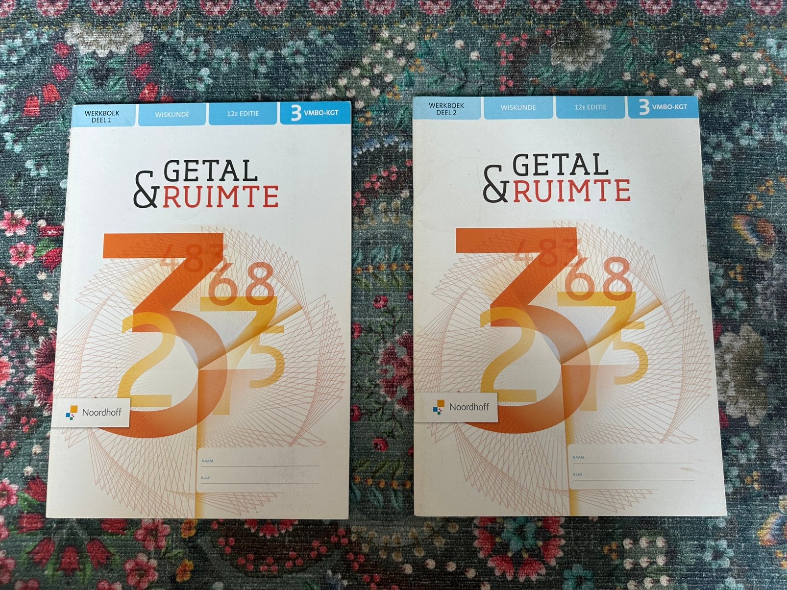 Getal & Ruimte 3 VMBO-KGT (12e editie) - Set, Boeken, Ophalen of Verzenden, Beta, Zo goed als nieuw, MBO
