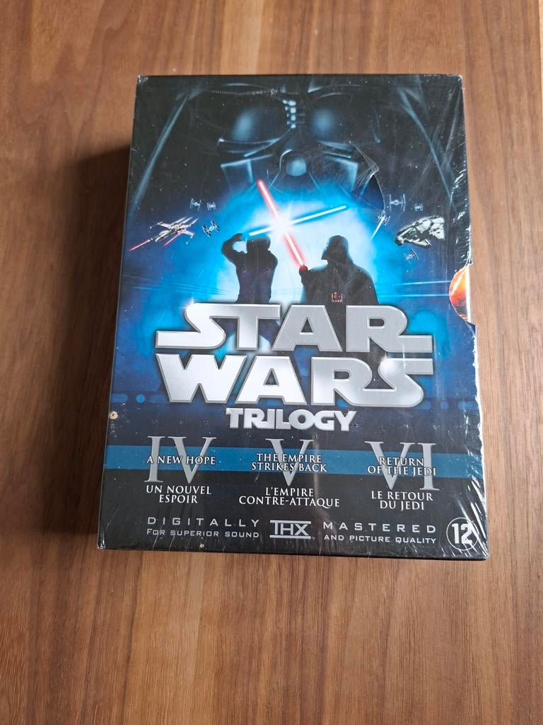 Star Wars Trilogy DVD box, Vanaf 12 jaar, Ophalen of Verzenden, Zo goed als nieuw, Boxset