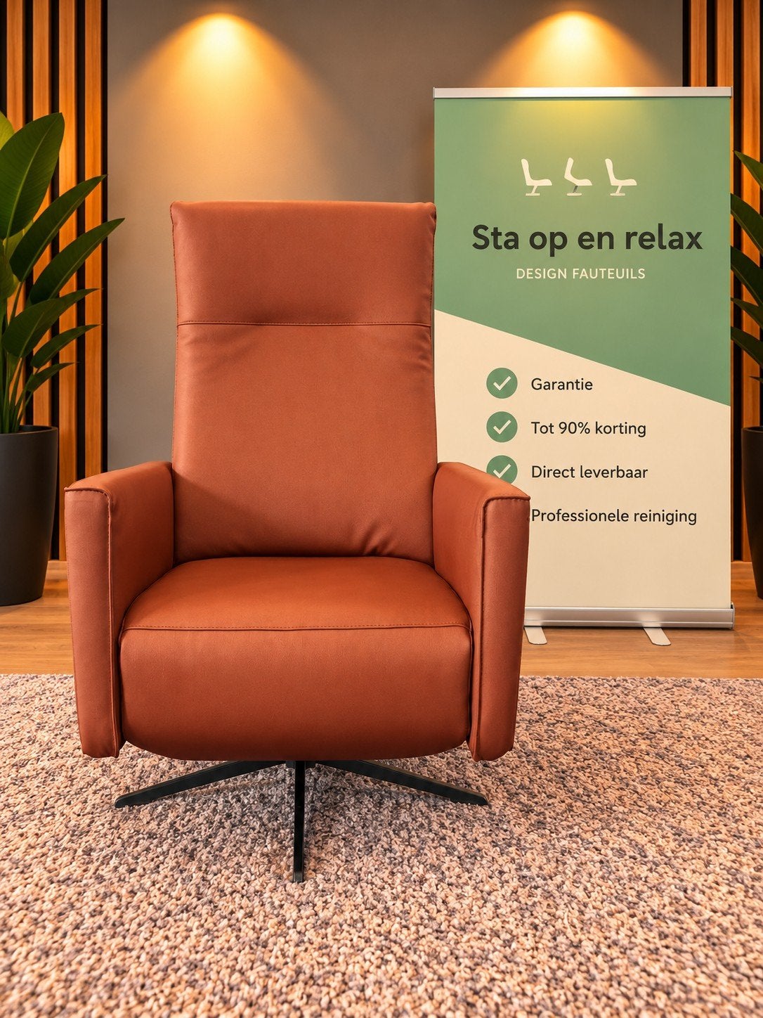 Sta op relax fauteuil De toekomst ZGAN Extra luxe op accu 🔋, Ophalen of Verzenden, Zo goed als nieuw, Staopenrelax@gmail.com