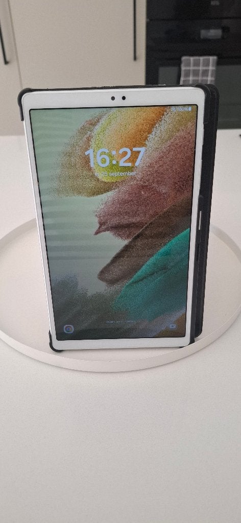 Samsung Tab A7 Lite 32GB wit/zilver met nieuwe hoes - zgan, Computers en Software, A7 lite, 32 GB, 8 inch, Ophalen of Verzenden
