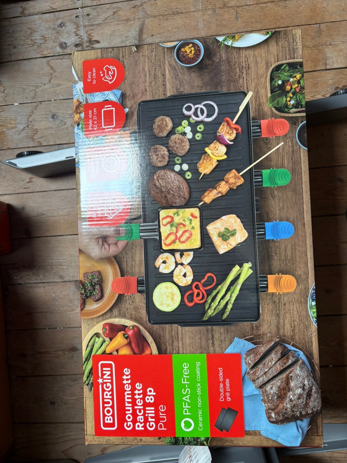 Bourgini gourmette, Ophalen of Verzenden, Zo goed als nieuw