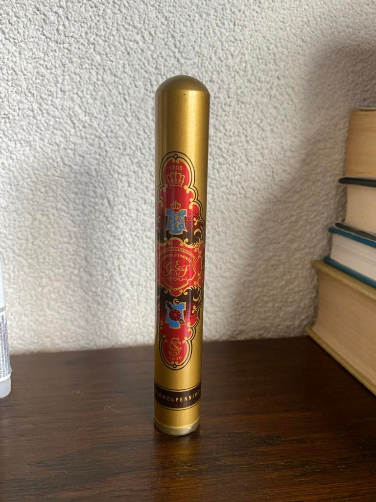 Schimmelpenninck Sigarenkoker met Sigaar - Vintage, Verzamelen, Overige Verzamelen, Nieuw, Ophalen of Verzenden